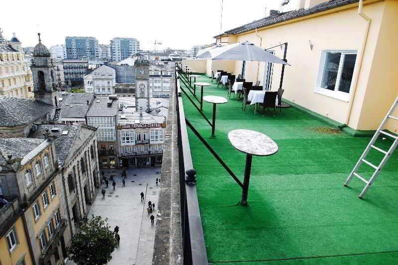 Hotel Mendez Nunez Lugo Exteriér fotografie