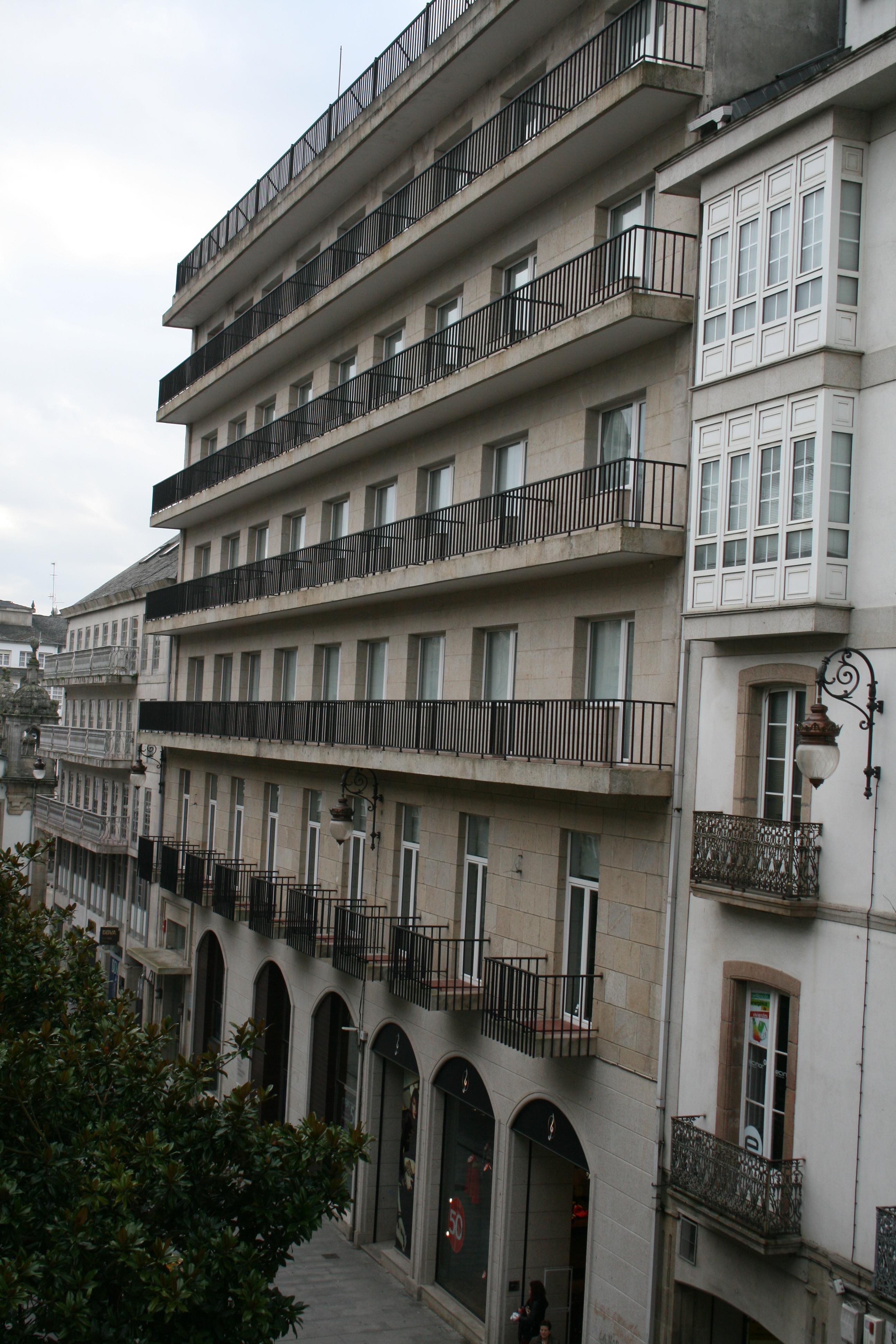 Hotel Mendez Nunez Lugo Exteriér fotografie